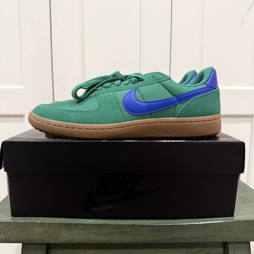 New Nike Field General Sneakers "Malachite Hyper Royal" Size 10.5 HF3165-302